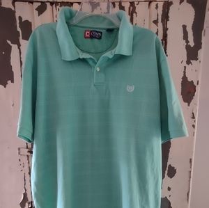 CHAPS XXL, Short Sleeved, Lt Green Polo